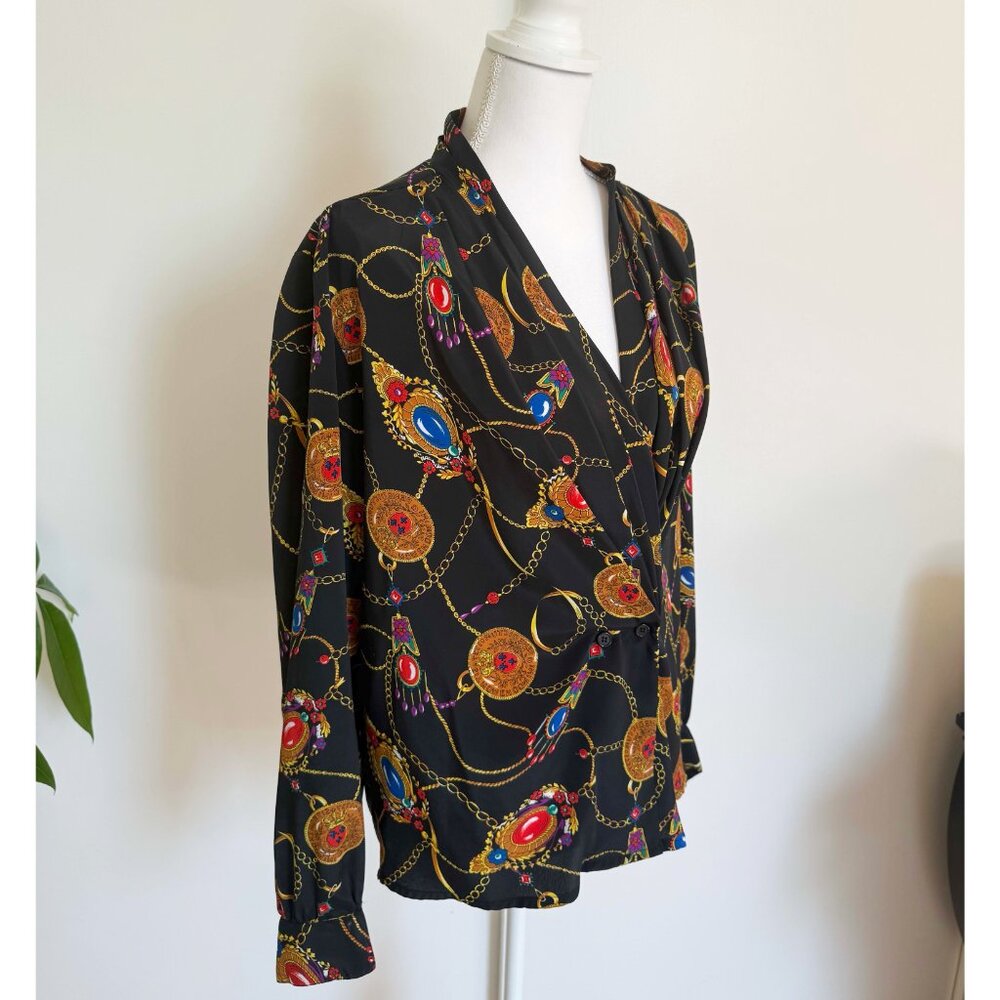 Vintage Marlis Silky Women's Shirt – 1980s-90s